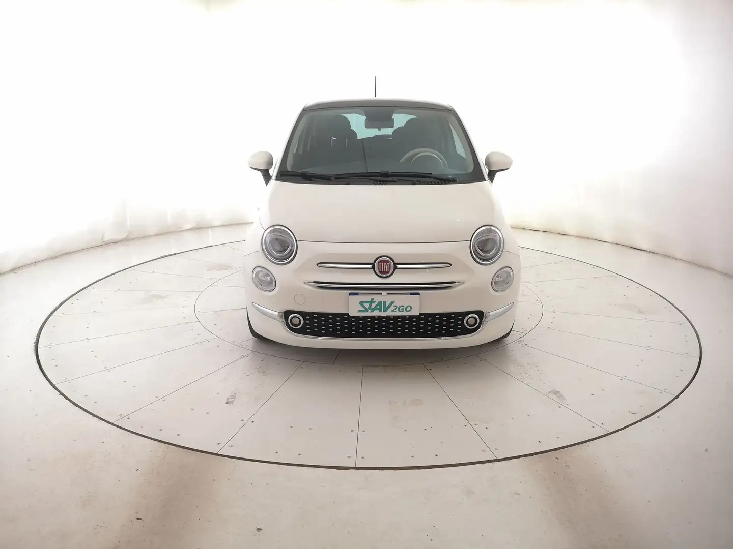 Fiat 500 LOUNGE 1.0 HYB Blanc - 2