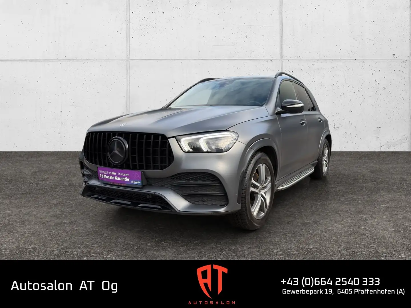 Mercedes-Benz GLE 350 GLE 350 d 4Matic AMG-Line Schwarz - 1