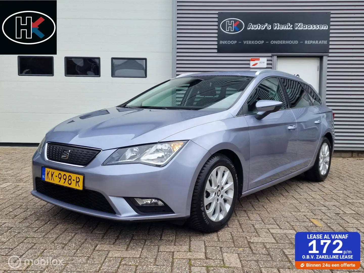 SEAT Leon ST 1.0 EcoTSi 115pk H6 Style Connect Clima Navi NL Grijs - 1