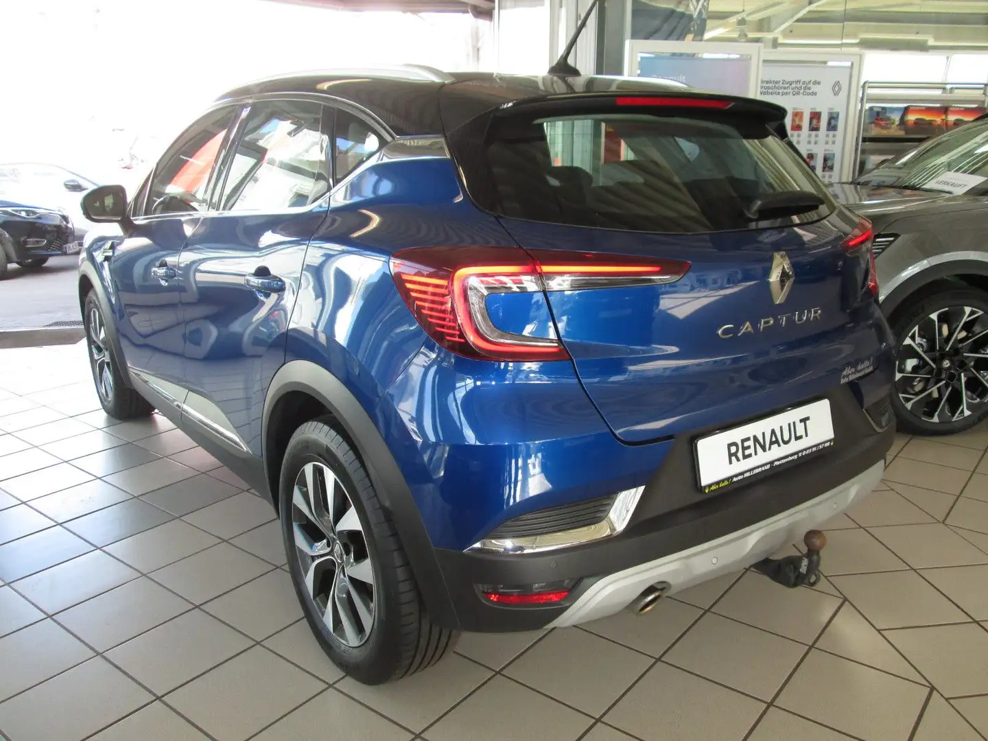 Renault Captur II Intens*SHZ*AHK*Rückfahrkamera*1.HAND* Blau - 2