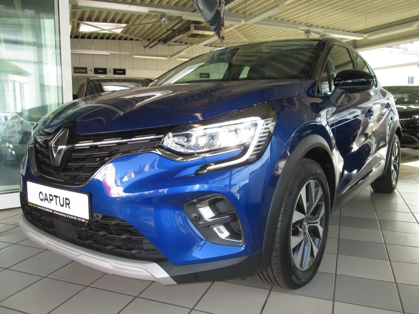 Renault Captur II Intens*SHZ*AHK*Rückfahrkamera*1.HAND* Blau - 1
