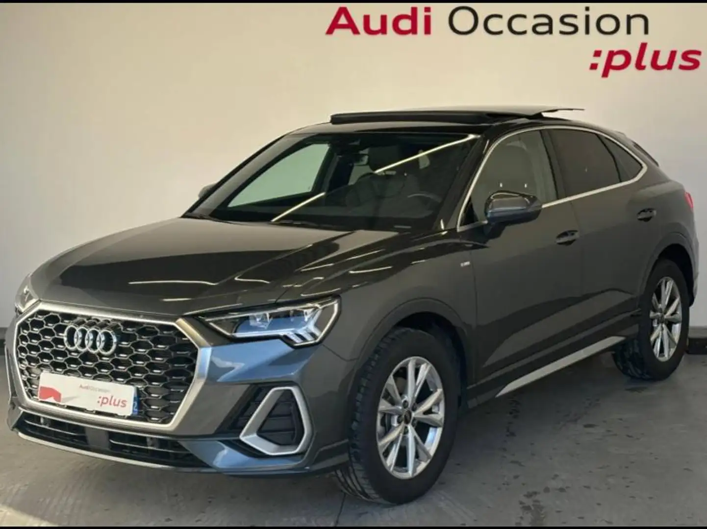 Audi Q3 35 TFSI 150ch S line S tronic 7 Gris - 1