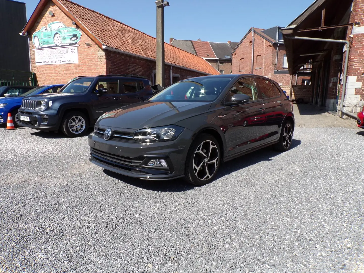 Volkswagen Polo Polo 1.0 TSi DSG ---- R-Line ---- Virtual Cockpit Grijs - 1