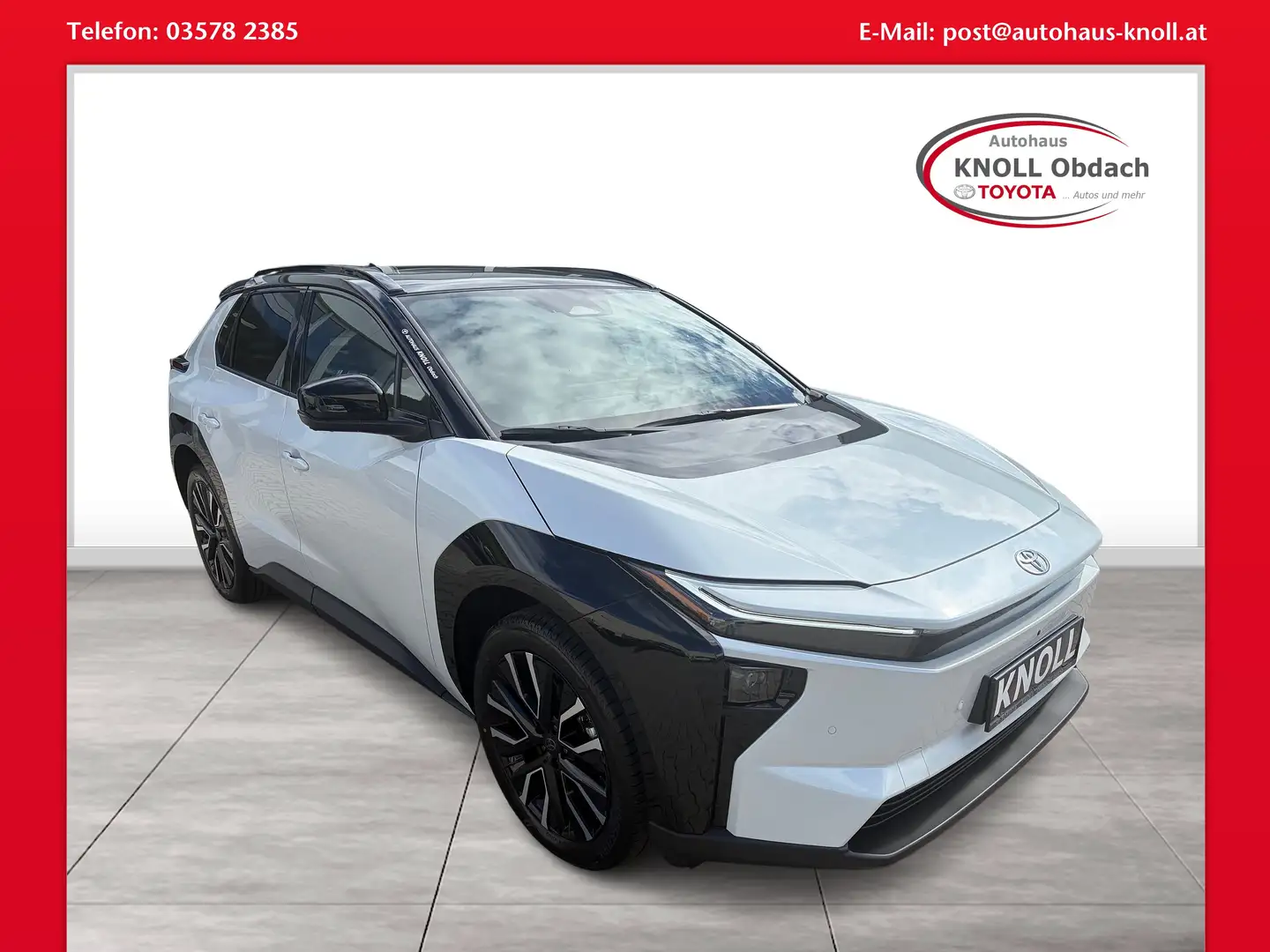 Toyota bZ4X AWD Lounge + Style Paket Gewerbewochenaktion Weiß - 1