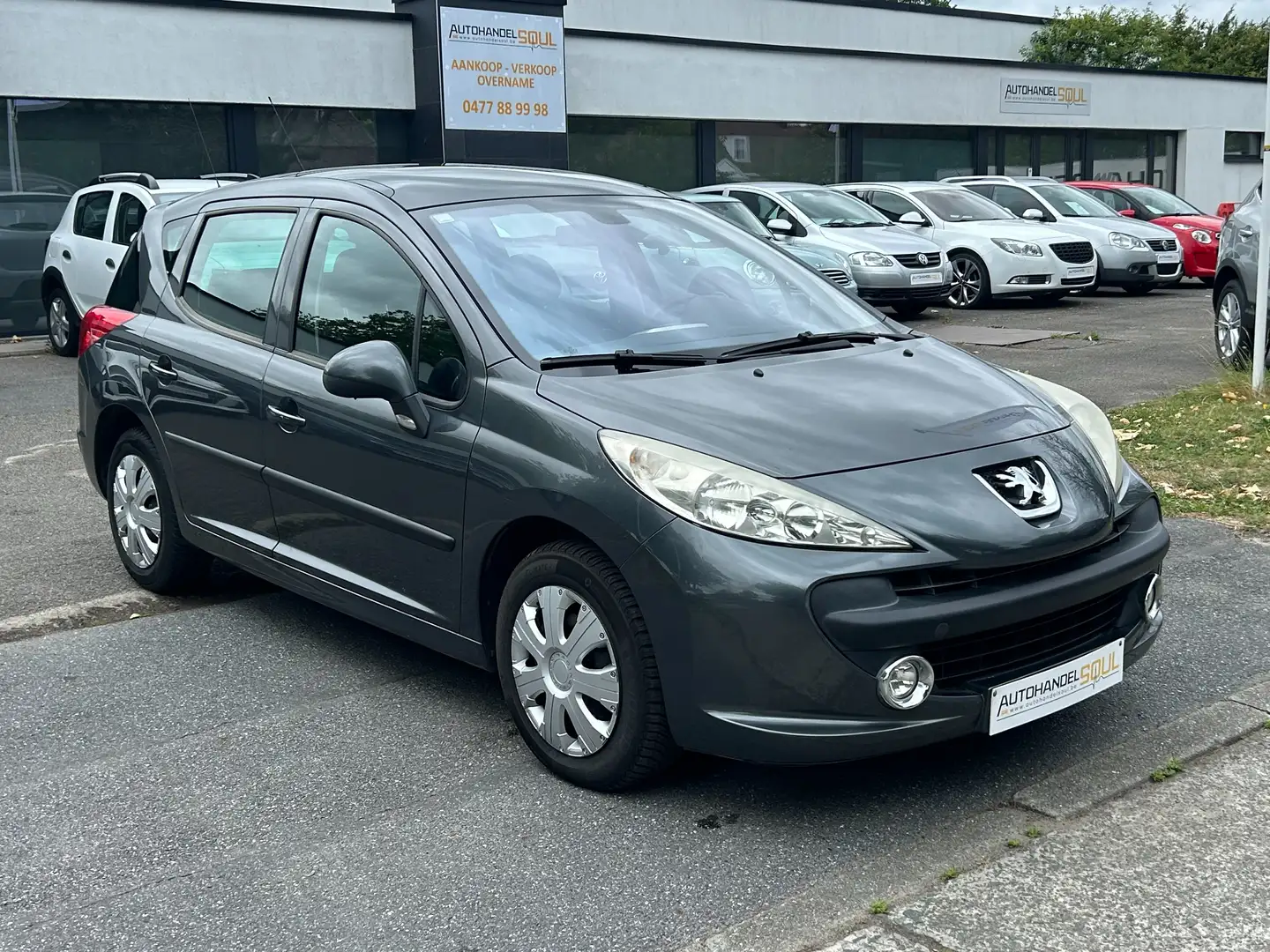 Peugeot 207 1.4i, 2009, 108.190Km, Airco, Pano, EXPORT/HANDEL Сірий - 2