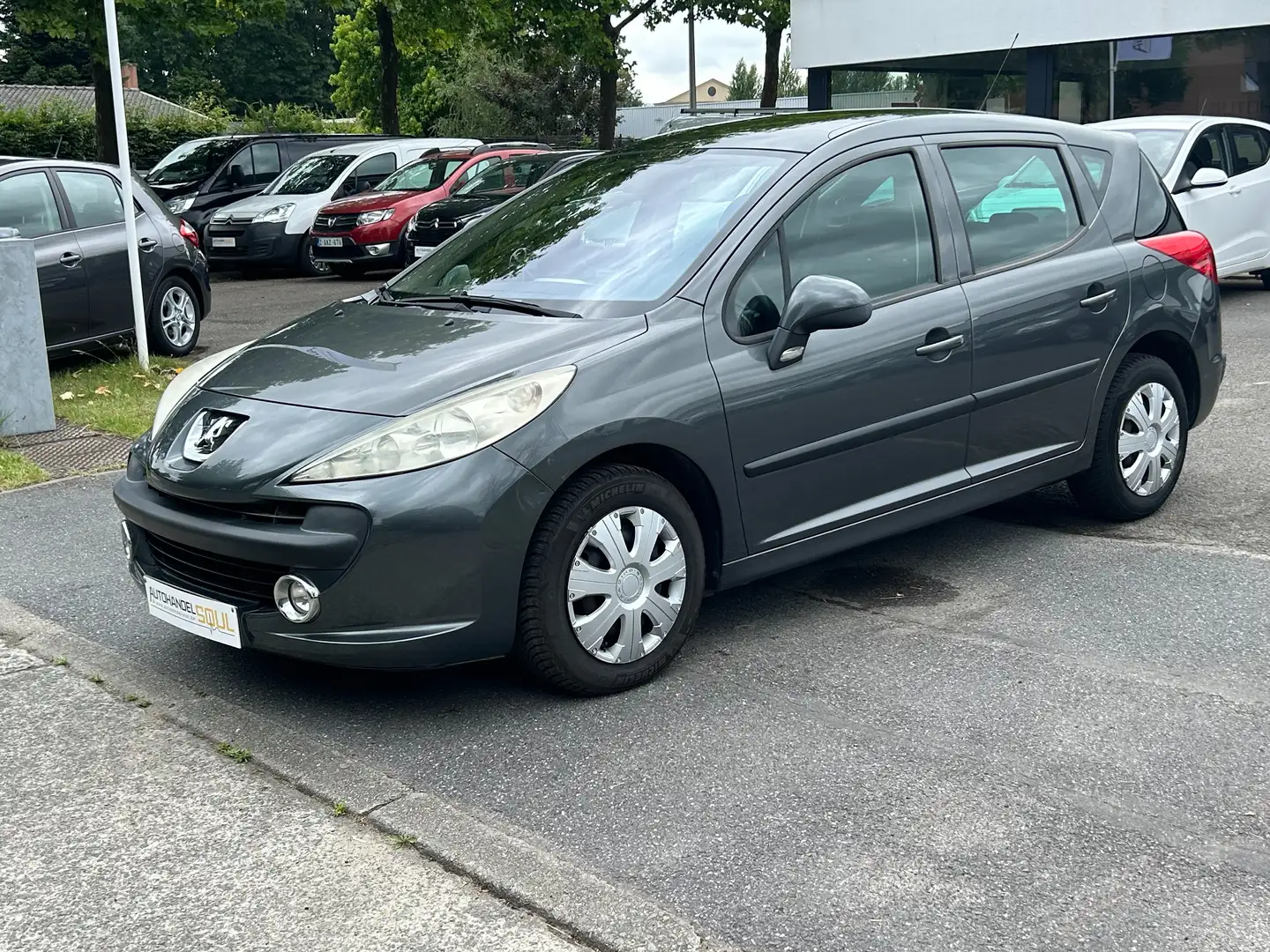 Peugeot 207 1.4i, 2009, 108.190Km, Airco, Pano, EXPORT/HANDEL Сірий - 1