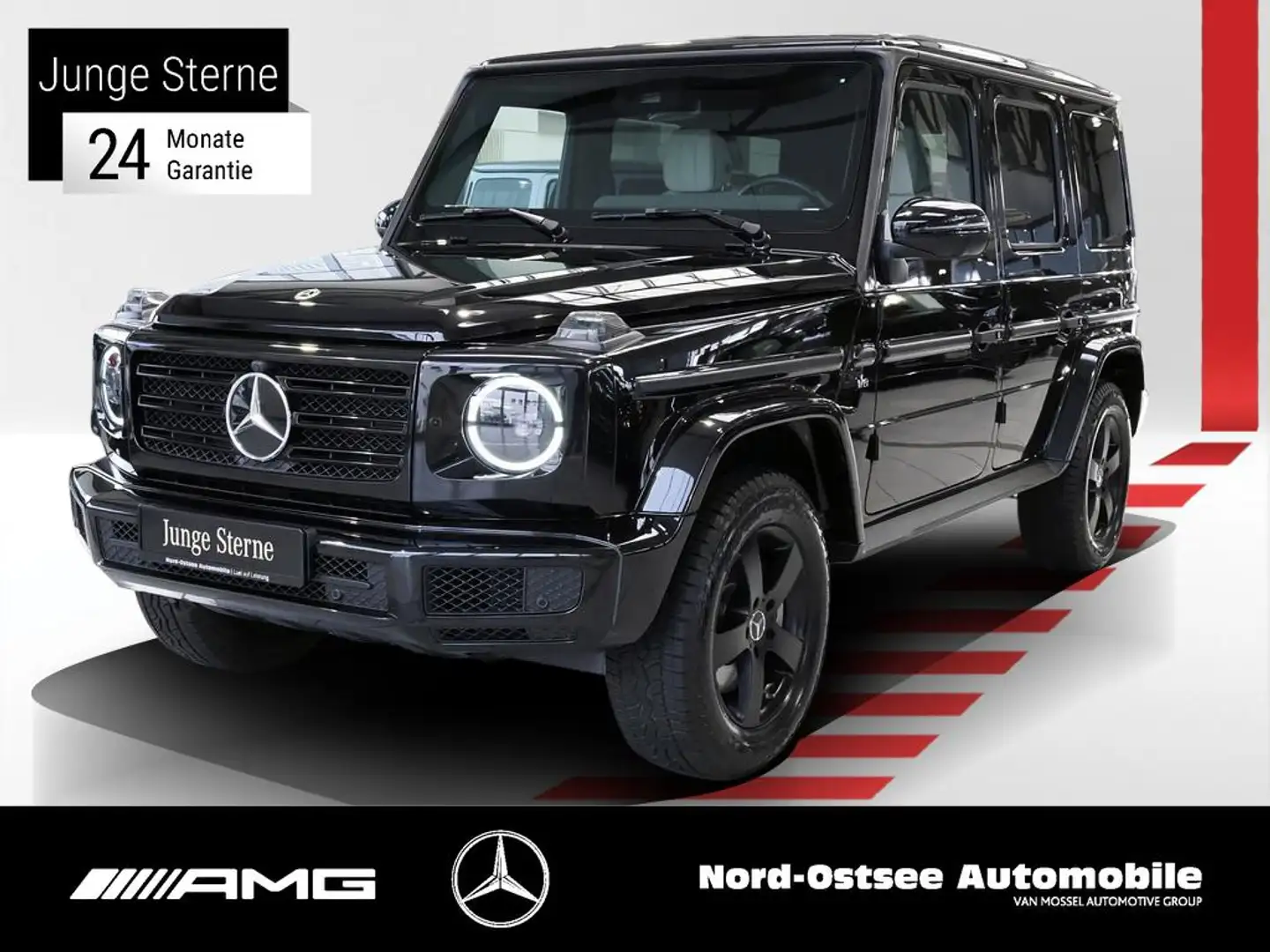 Mercedes-Benz G 500 Burmester Multibeam AHK Standhzg Distronic Noir - 1
