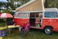 Volkswagen T2 ab Westfalia mit Aufstelldach rostfrei top o Czerwony - thumbnail 9