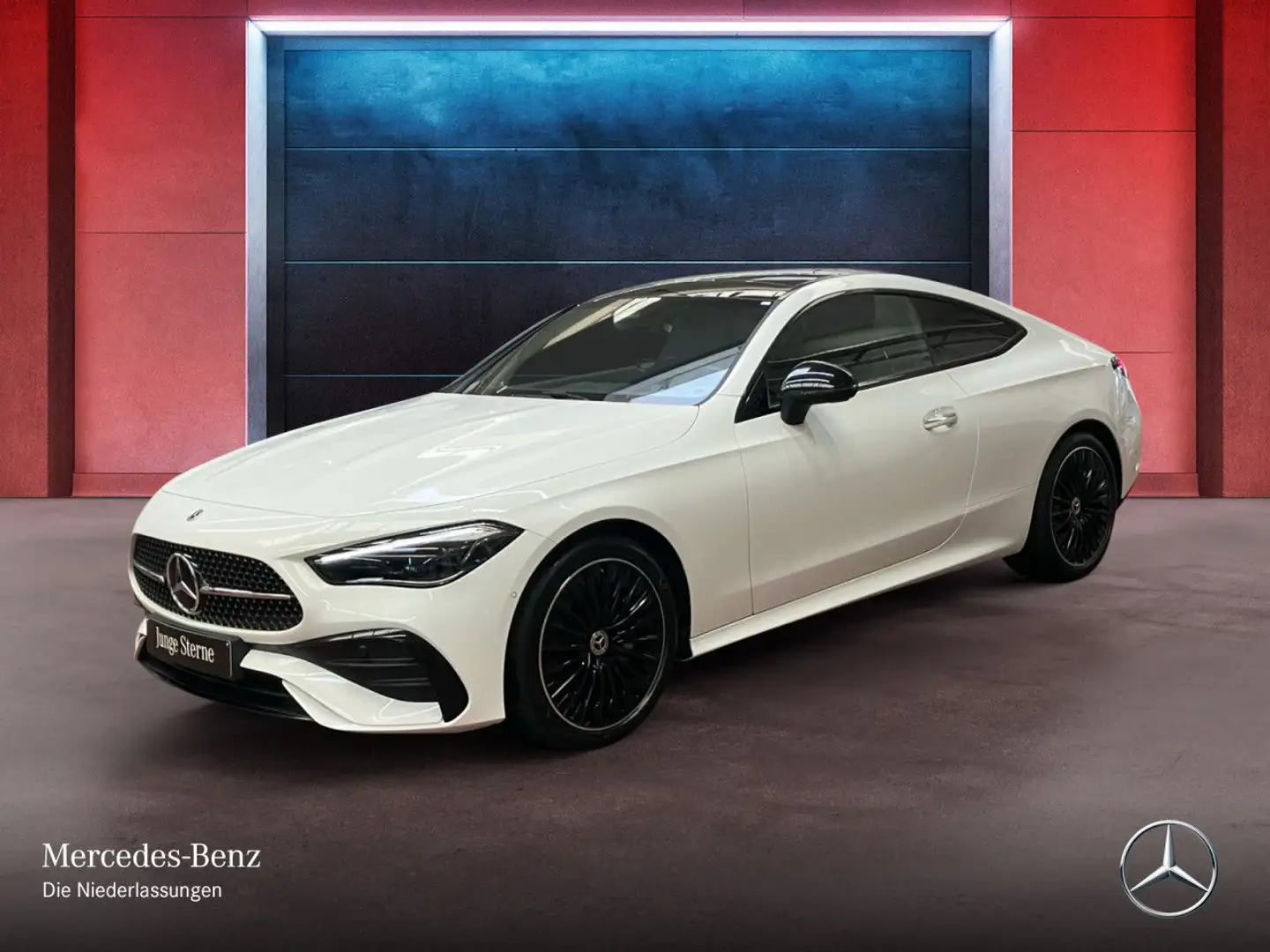 Mercedes-Benz CLE 200 AMG+NIGHT+PANO+LED+KAMERA+TOTW+KEYLESS+9G Weiß - 2