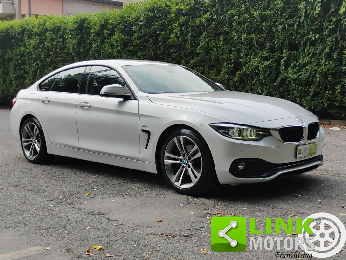 BMW 420 d Coupé Sport Blanc - 1