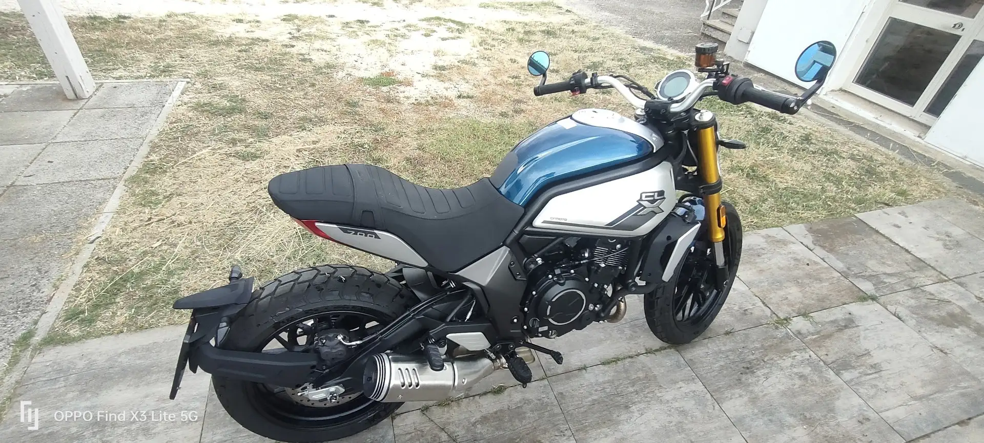 CFMOTO 700 CL-X Heritage Blu/Azzurro - 1