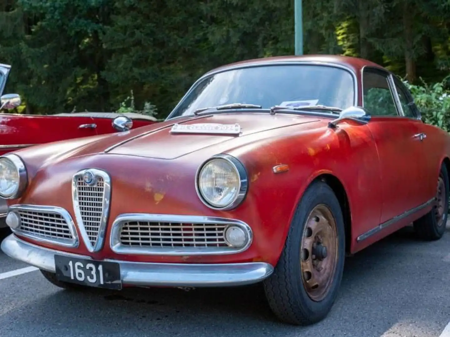 Alfa Romeo Giulia 1600 Red - 1