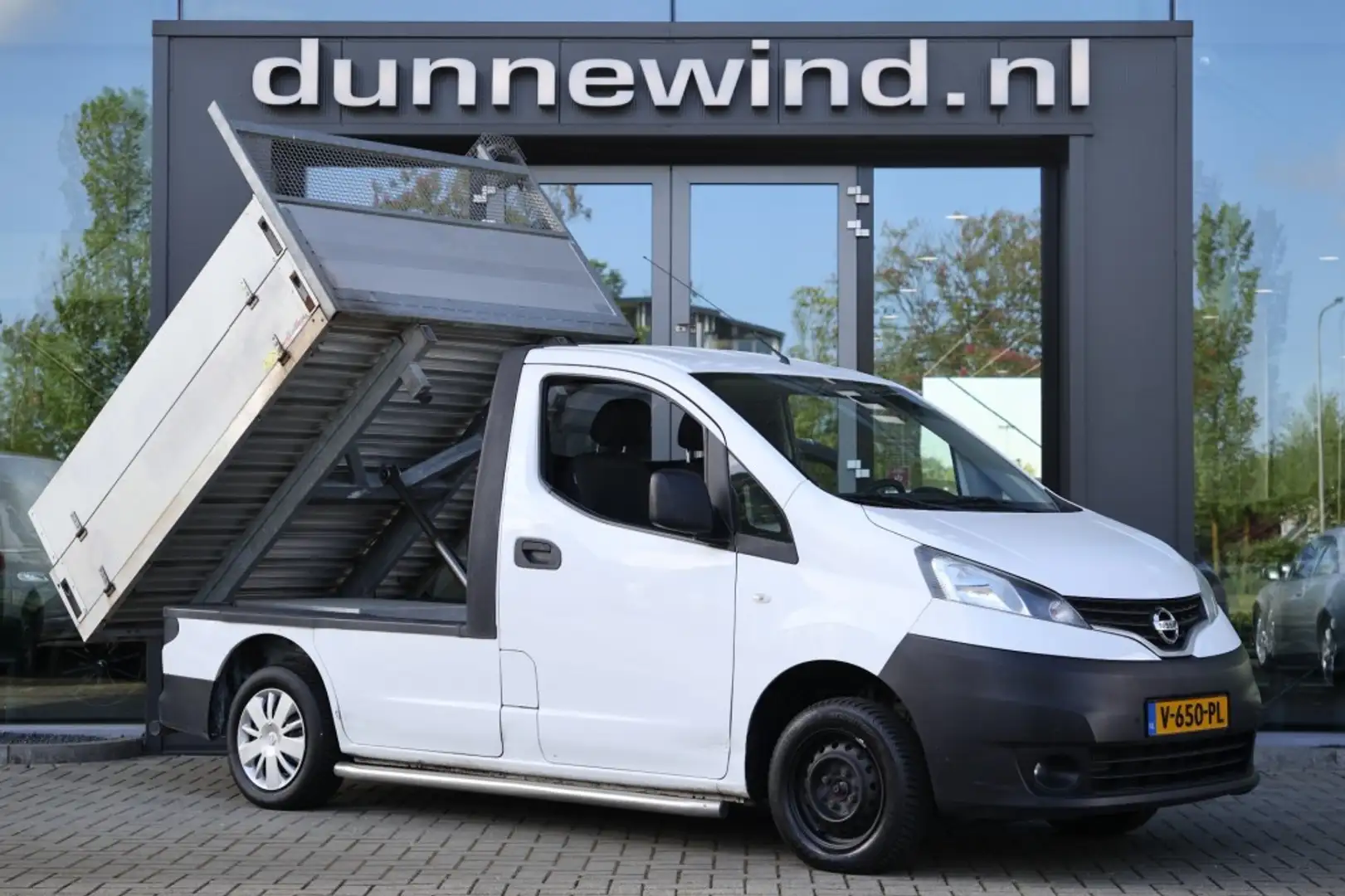 Nissan NV200 1.5 dCi *Kipper*KIEPBAK*TREKHAAK*CAMERA*CRUISE*AIR Weiß - 1