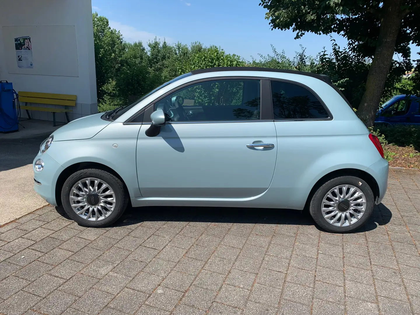 Fiat 500C 1.0 Dolcevita Hybrid GSE MY23 70PS Groen - 2