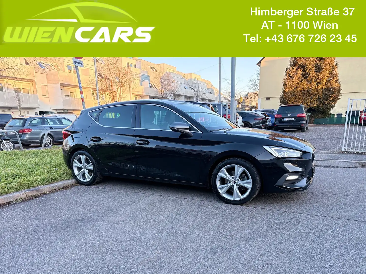 SEAT Leon 2.0 TDI FR DSG*ACC*Voll-LED*NAVI*PDC* Schwarz - 1