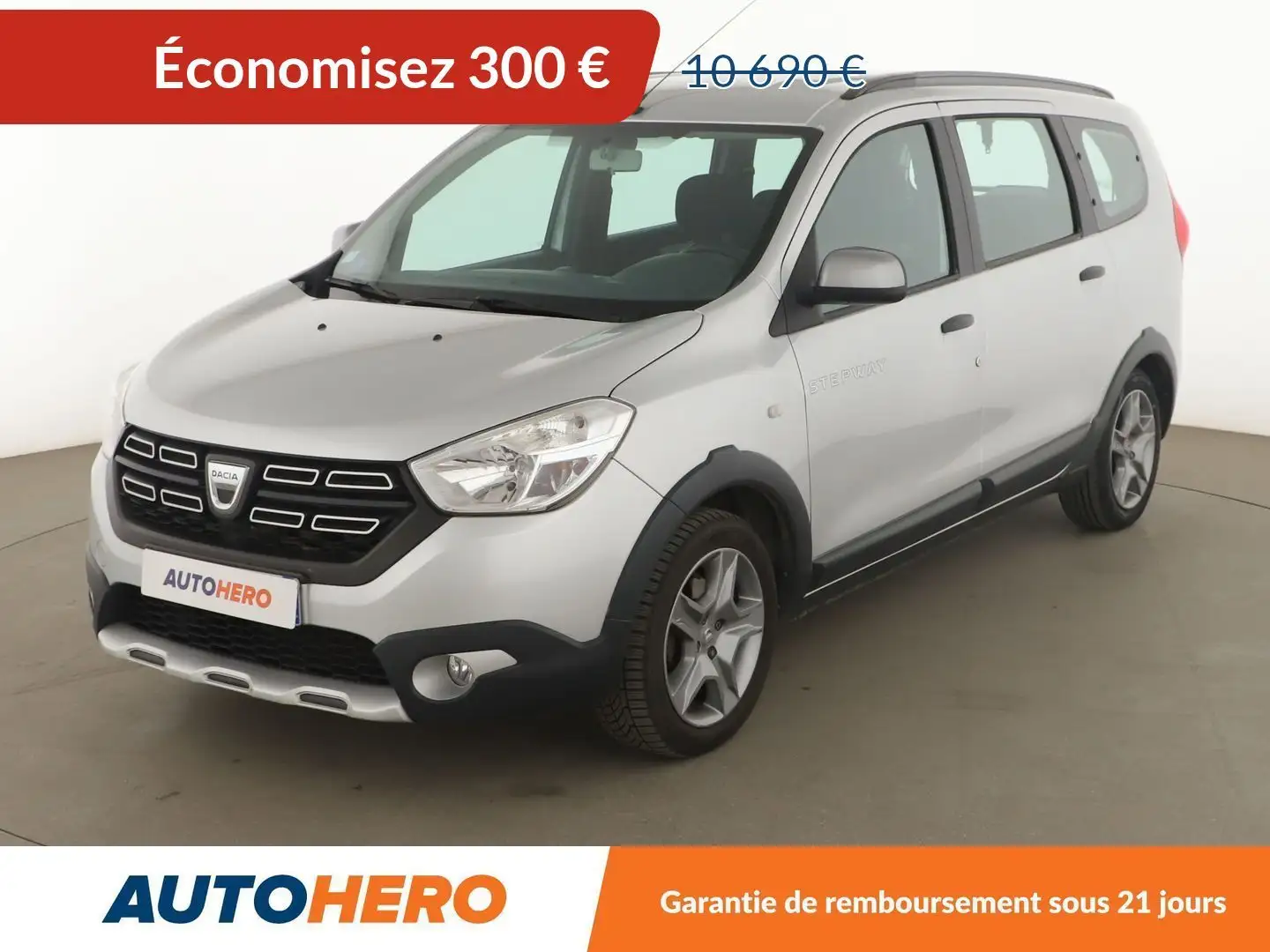 Dacia Lodgy Stepway 1.2 TCe Gris - 1
