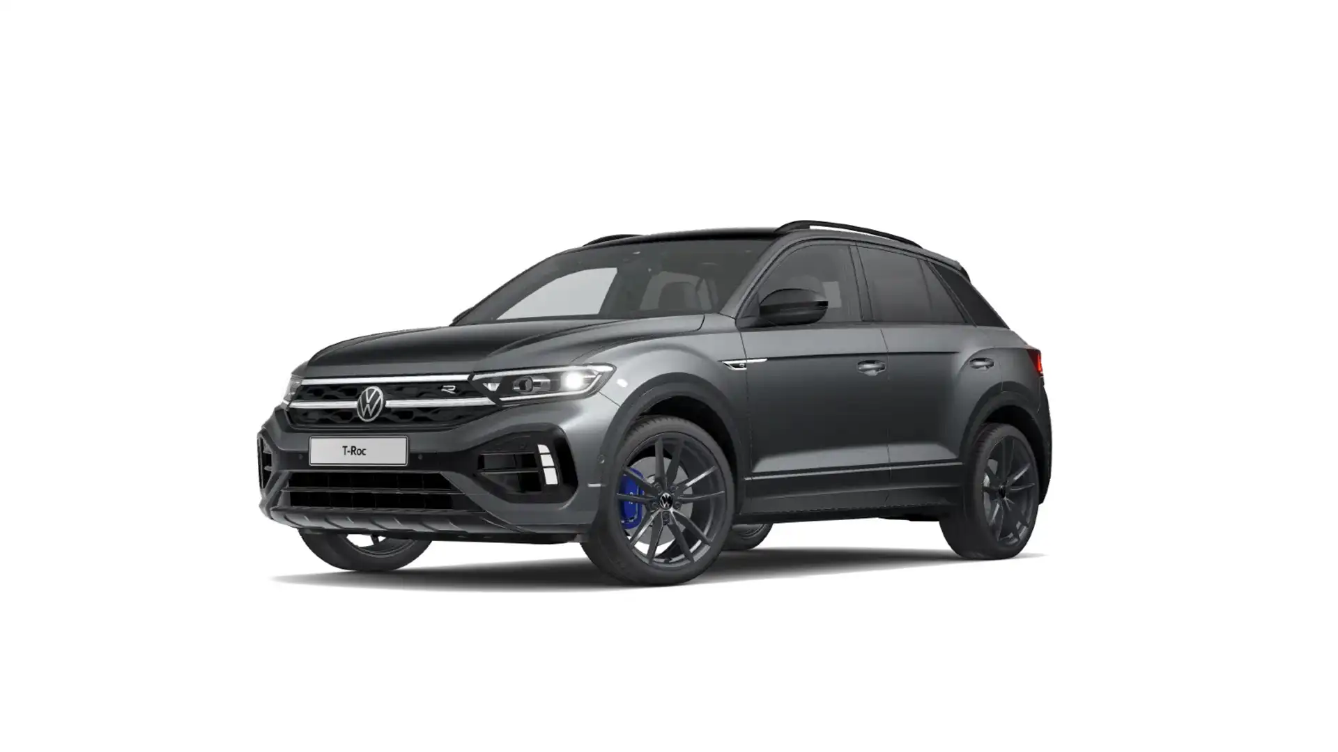 Volkswagen T-Roc 2.0 TSI DSG R Black Style 4M*Navi*IQ-Drive Grau - 2