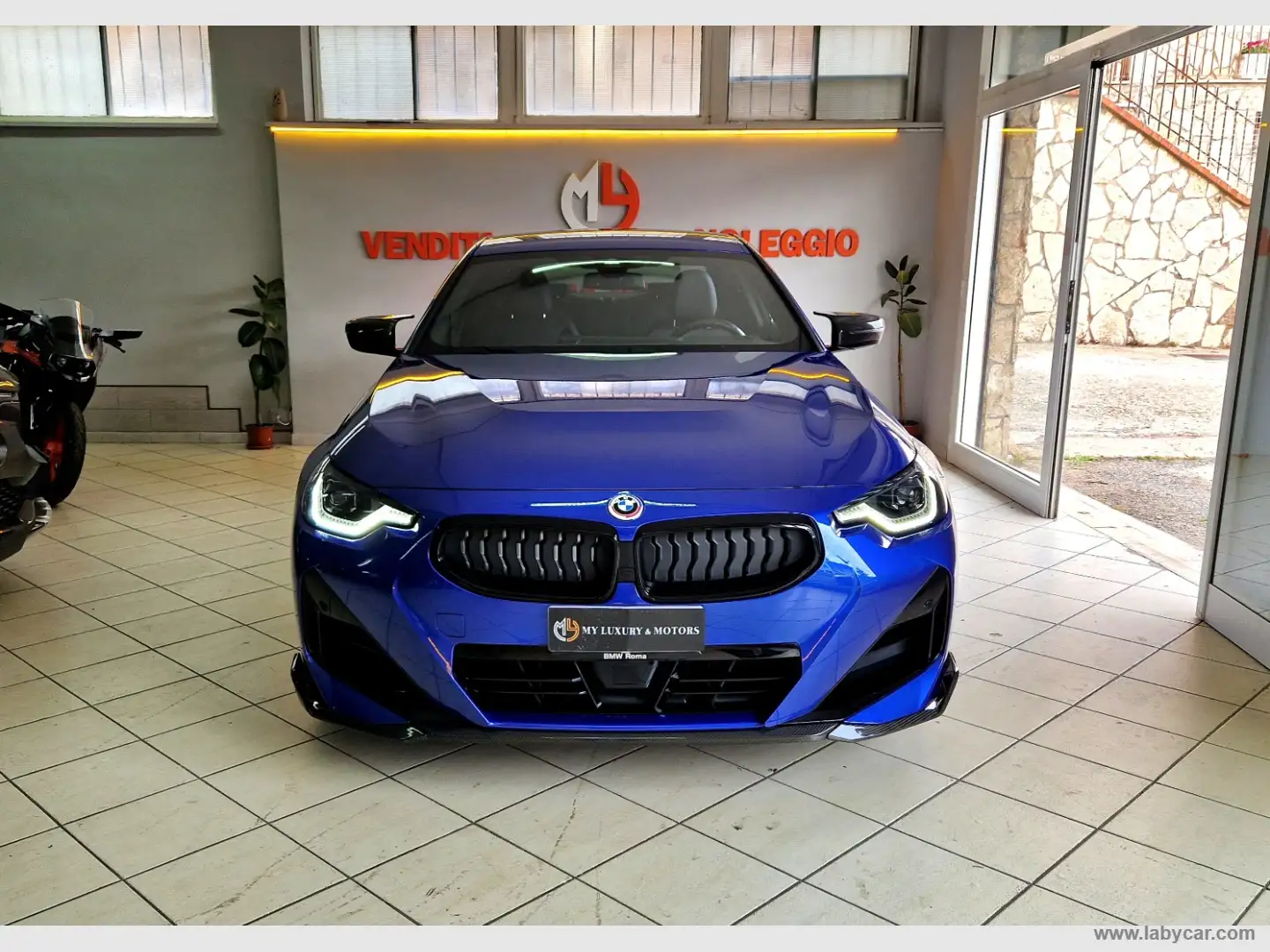 BMW 220 d Coupé Msport M PERFORMANCE*ITA*P.CONSEGNA Blue - 2