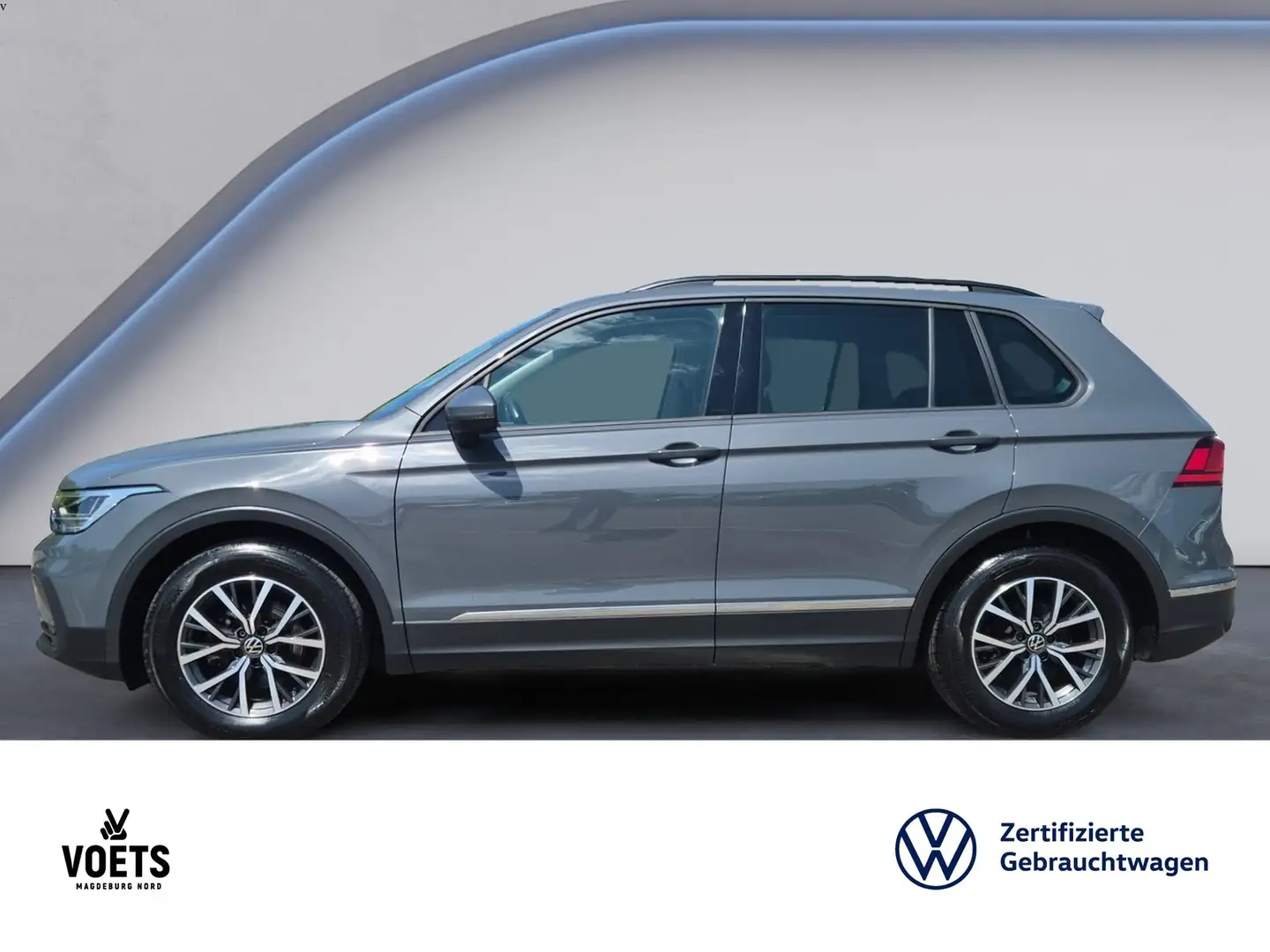 Volkswagen Tiguan 2.0TDI LIFE DSG AHK+LED+Navi+Sitzhzg.+PDC Grau - 2