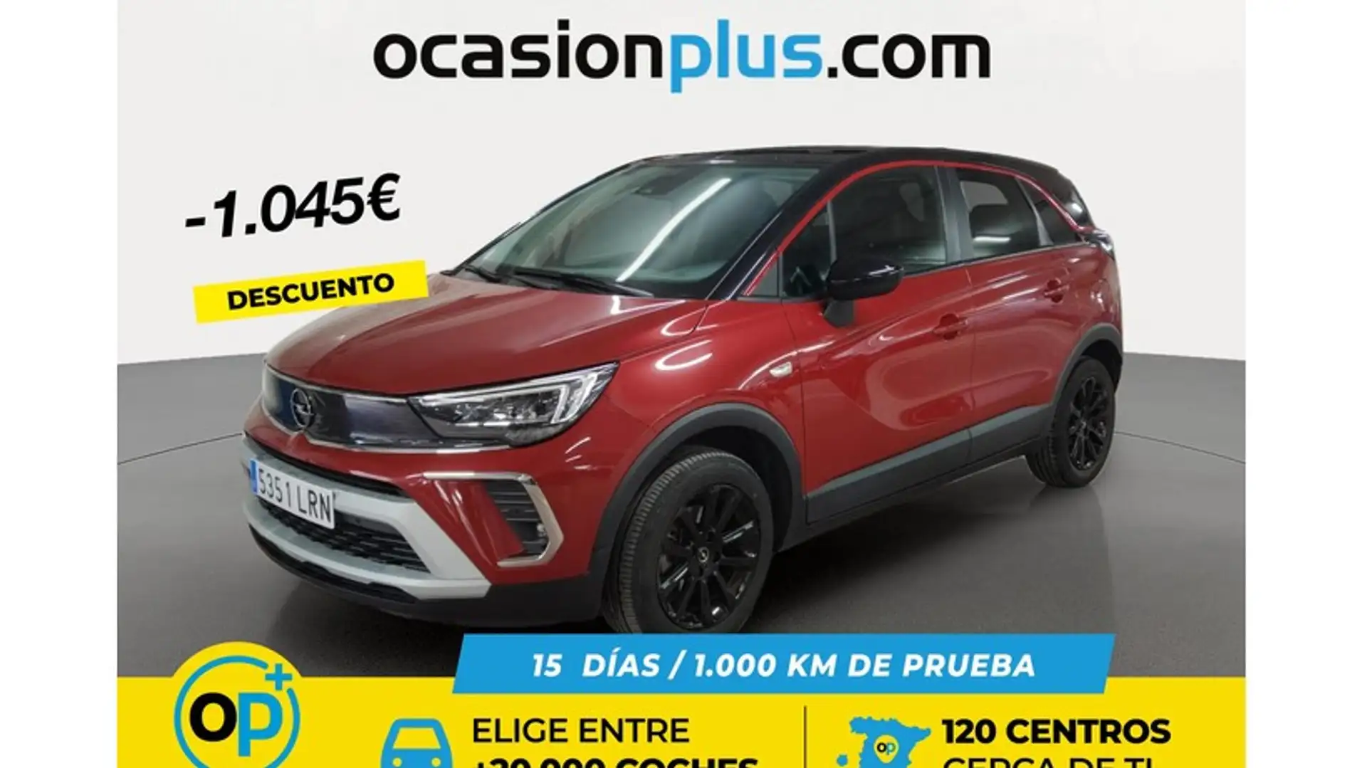 Opel Crossland 1.2 S&S GS Line 110 Rot - 1