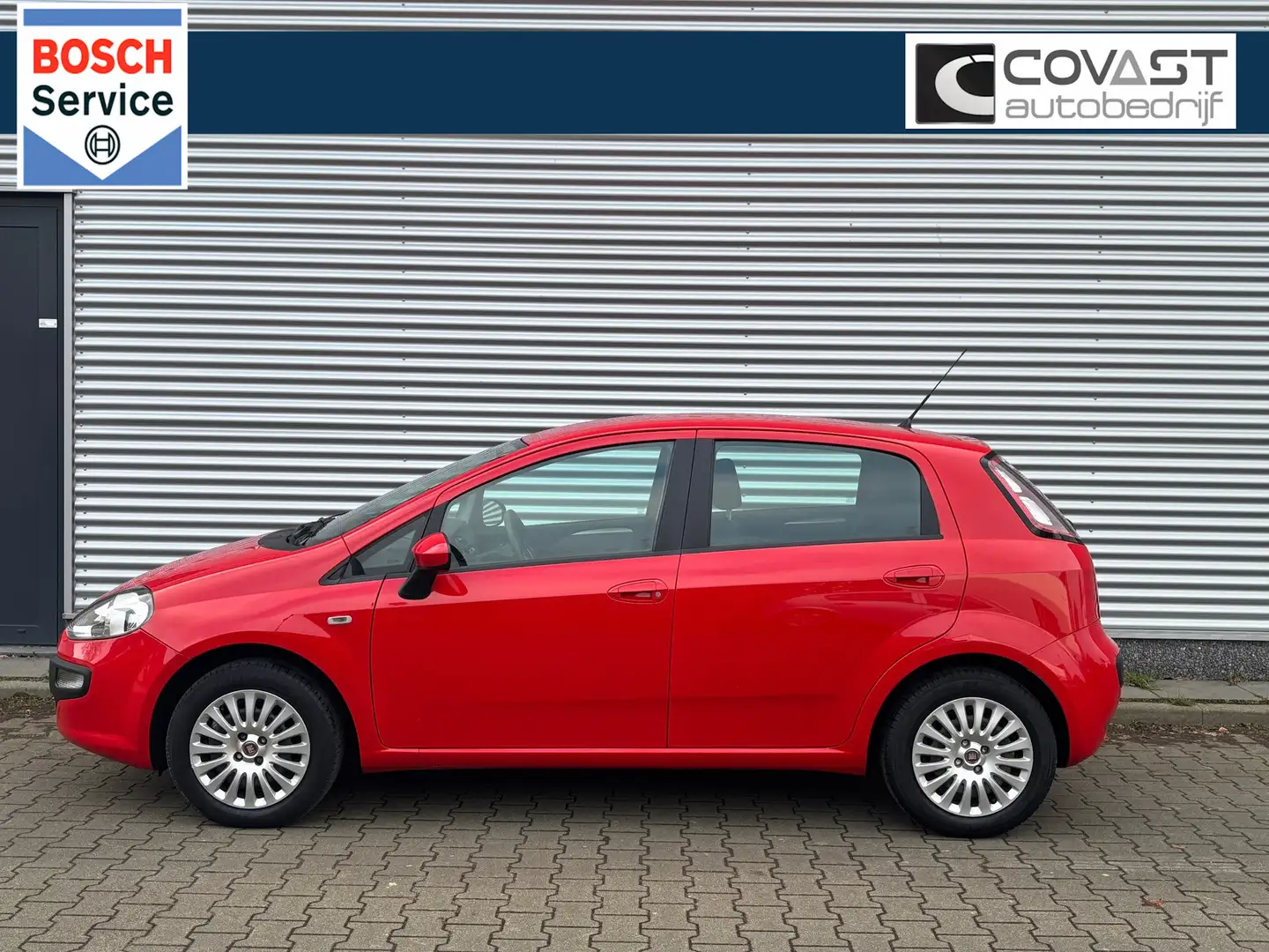 Fiat Punto Evo 1.2 Dynamic 5-drs Airco|1e.Eig|69d.km! Rojo - 2