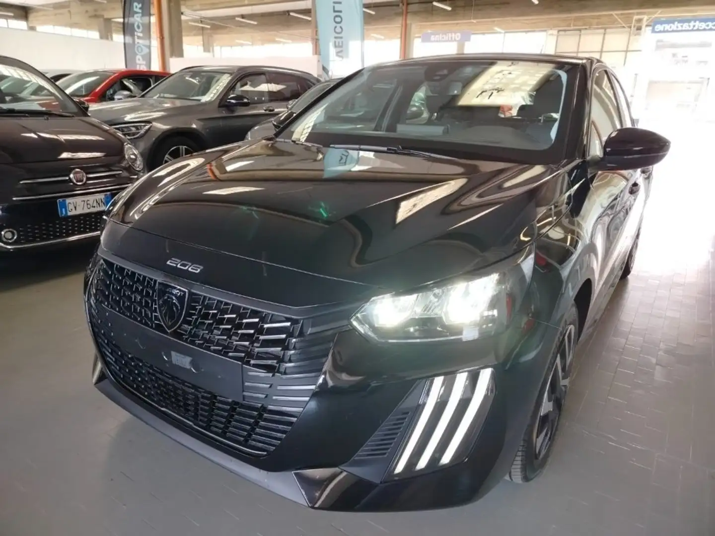 Peugeot 208 Hybrid 100 e-DCS6 Style km0 Nero - 2