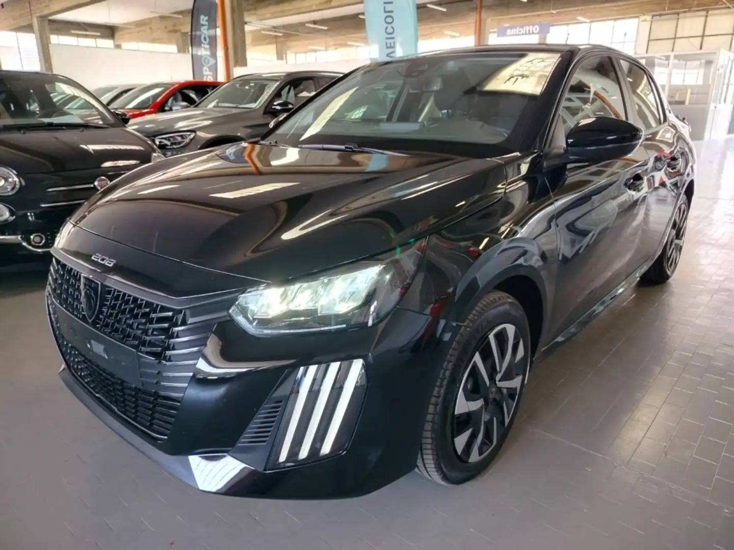 Peugeot 208 Hybrid 100 e-DCS6 Style km0 Nero - 1