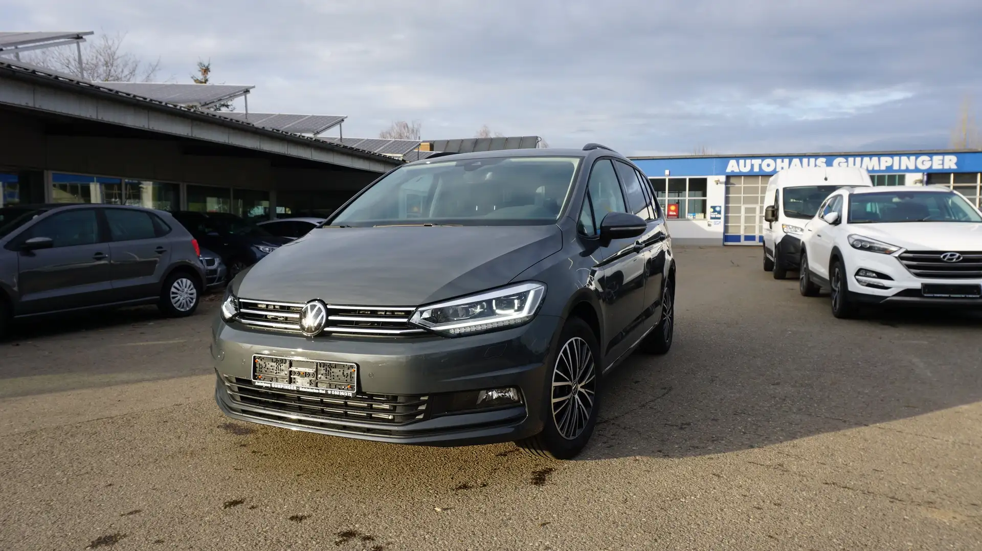 Volkswagen Touran 1.5 TSI ACT OPF DSG Comfortline !! AHK !! Keyless Gris - 1