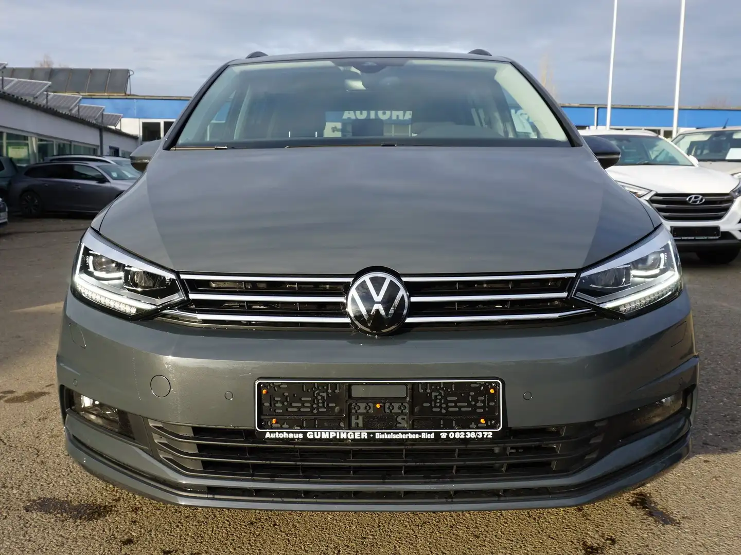 Volkswagen Touran 1.5 TSI ACT OPF DSG Comfortline !! AHK !! Keyless Gris - 2