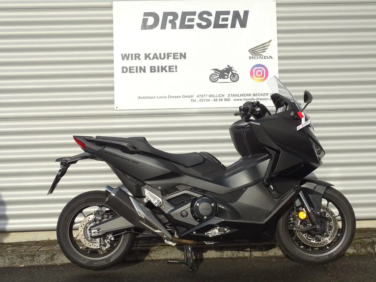Honda Forza 750 ABS * Modell 2025 * Schwarz - 1