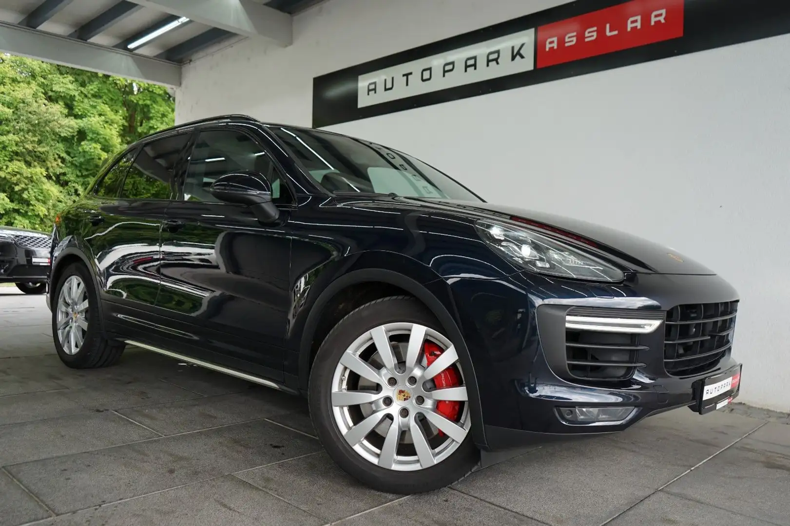Porsche Cayenne Turbo MY2015/LED/BURMESTER/AHK/MEGA-SPEC Blu/Azzurro - 1