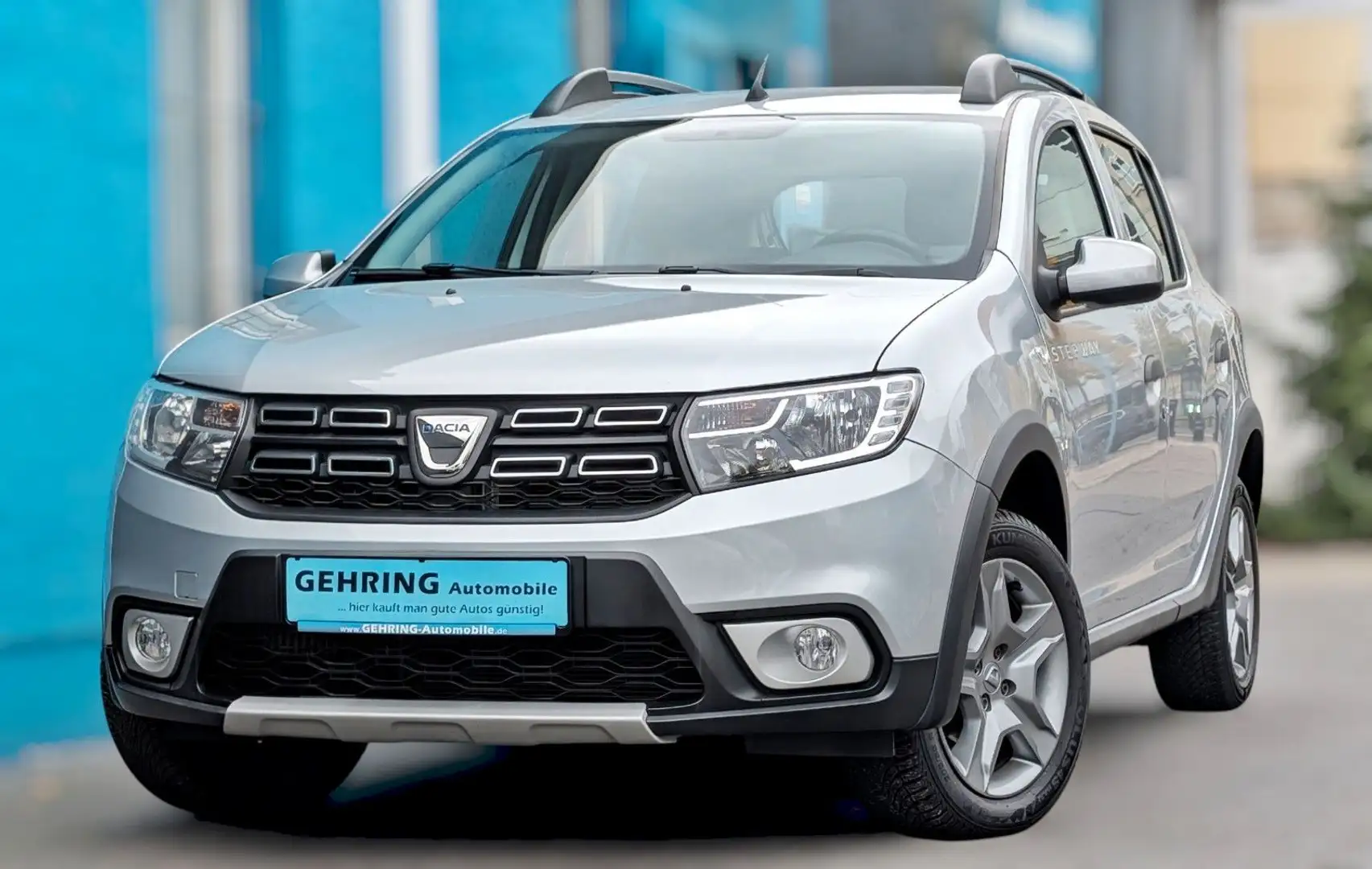 Dacia Sandero Stepway Prestig Navi Klima CarPlay 52TKm Argent - 1