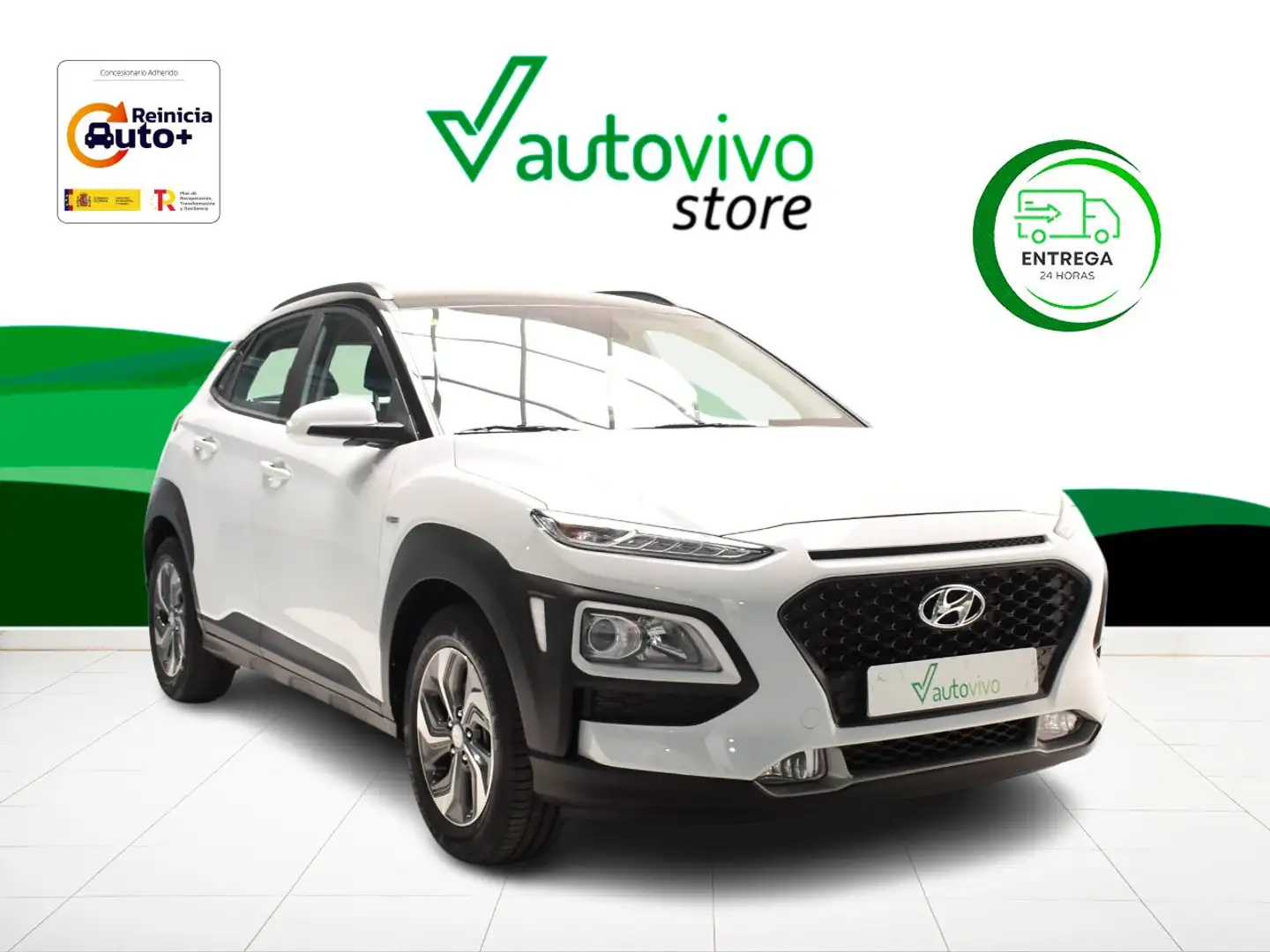 Hyundai KONA KLASS HEV 1.6 GDI 141 CV DT 5P Wit - 1