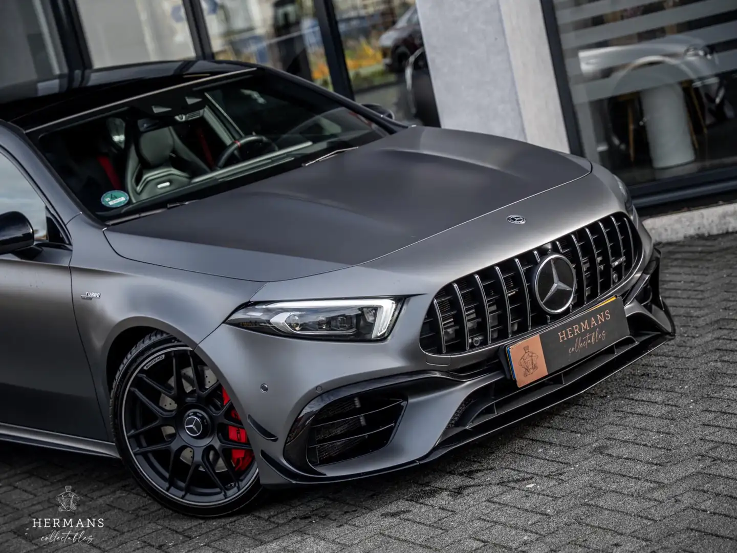 Mercedes-Benz A 45 AMG S 4MATIC+ Premium Plus / Org. NL / NAP / HUD / Pan Grijs - 2
