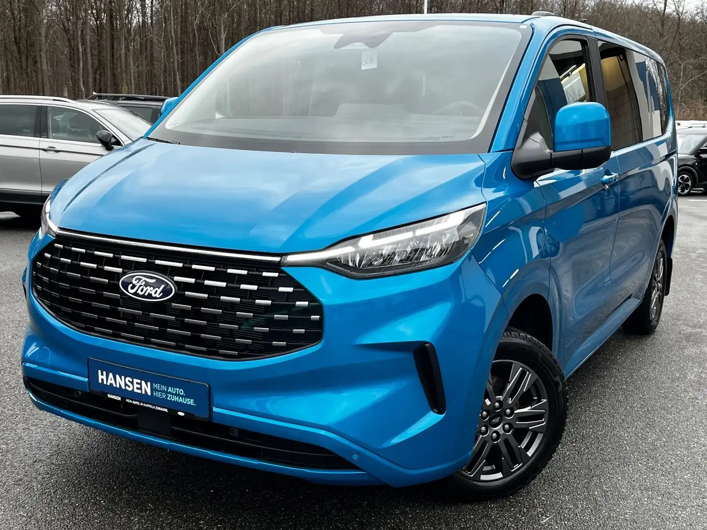 Ford Tourneo Custom Titanium 320 L1, AHK, 4JG, GJR Blau - 1
