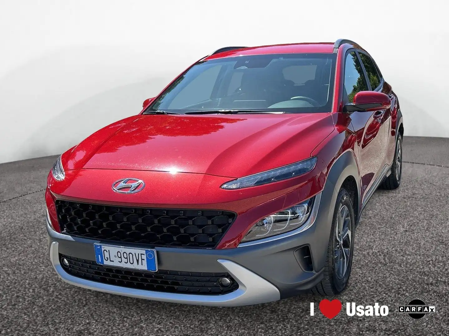 Hyundai KONA I 2021 1.6 gdi hev Xline 2wd 141cv dct Red - 1