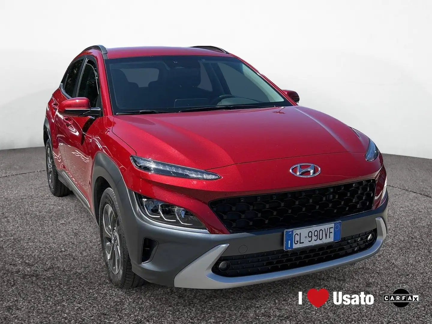 Hyundai KONA I 2021 1.6 gdi hev Xline 2wd 141cv dct Red - 2