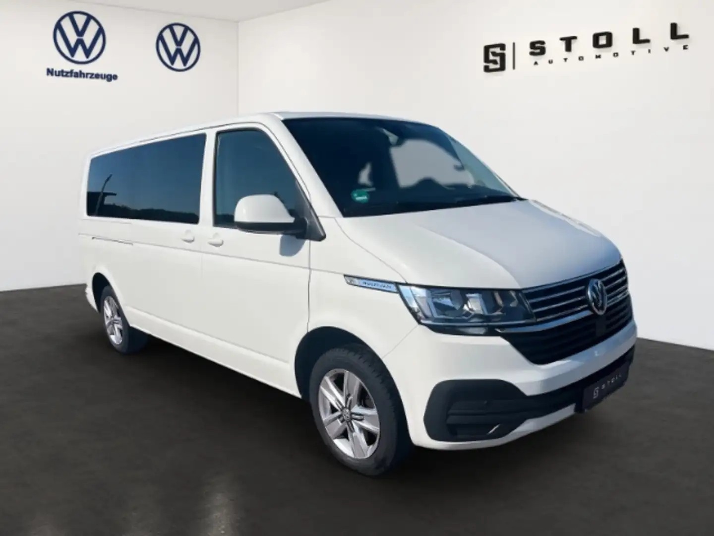 Volkswagen T6.1 Multivan 2.0 TDI DSG Comfortline l.R. Navi+ACC+DigitalCockp Weiß - 2