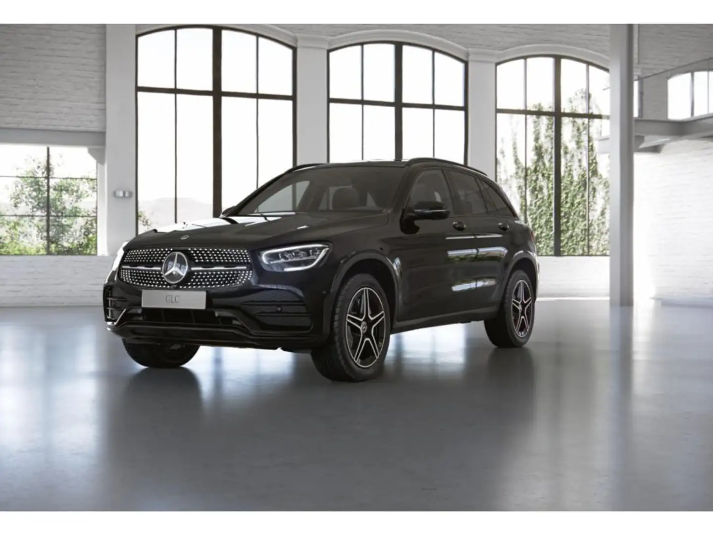 Mercedes-Benz GLC 300 e 4M AMG 360°+MBUX+LED+Distro+19Zoll Schwarz - 1