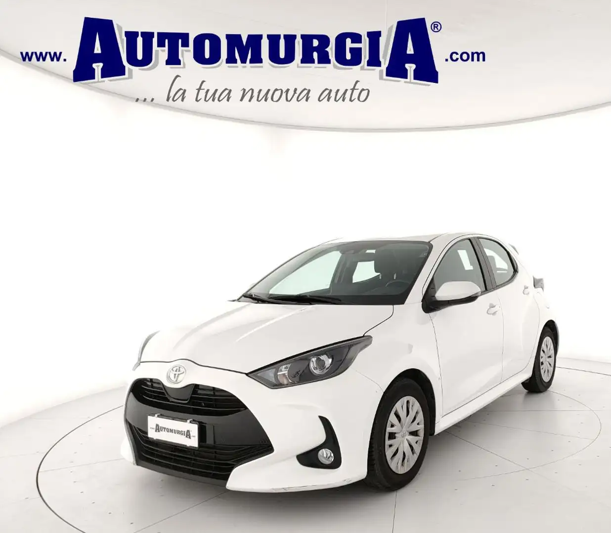 Toyota Yaris 1.0 5 porte Active Weiß - 2