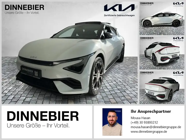 Kia EV6 GT-Line 84kWh RWD Glasdach+LED+360°Kamera