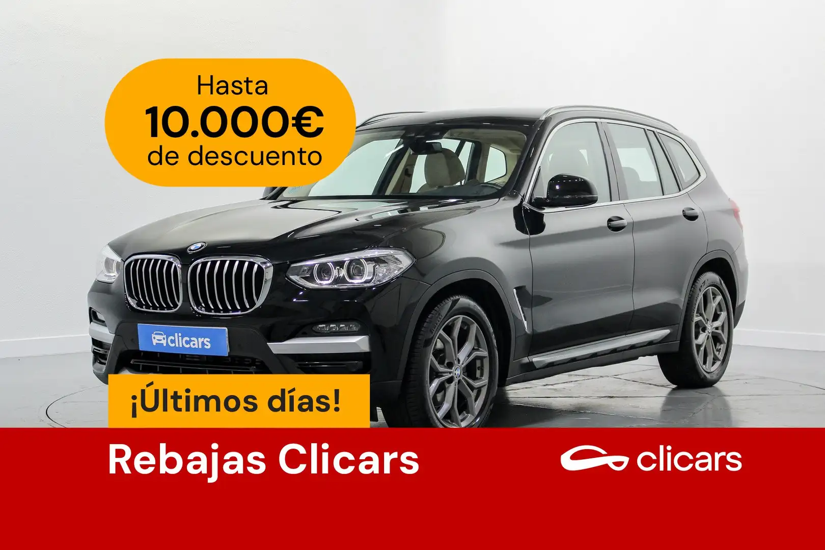 BMW X3 xDrive 20dA Negro - 1