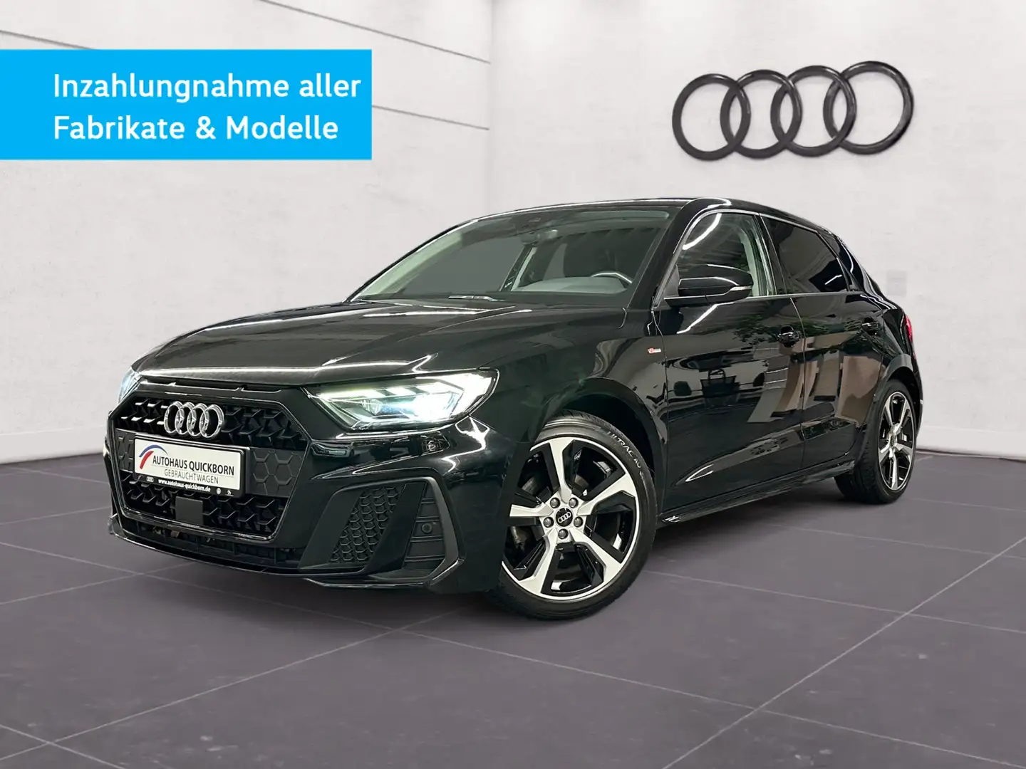 Audi A1 Sportback S line 30 TFSI S tronic LED APP PDC SHZ Schwarz - 2