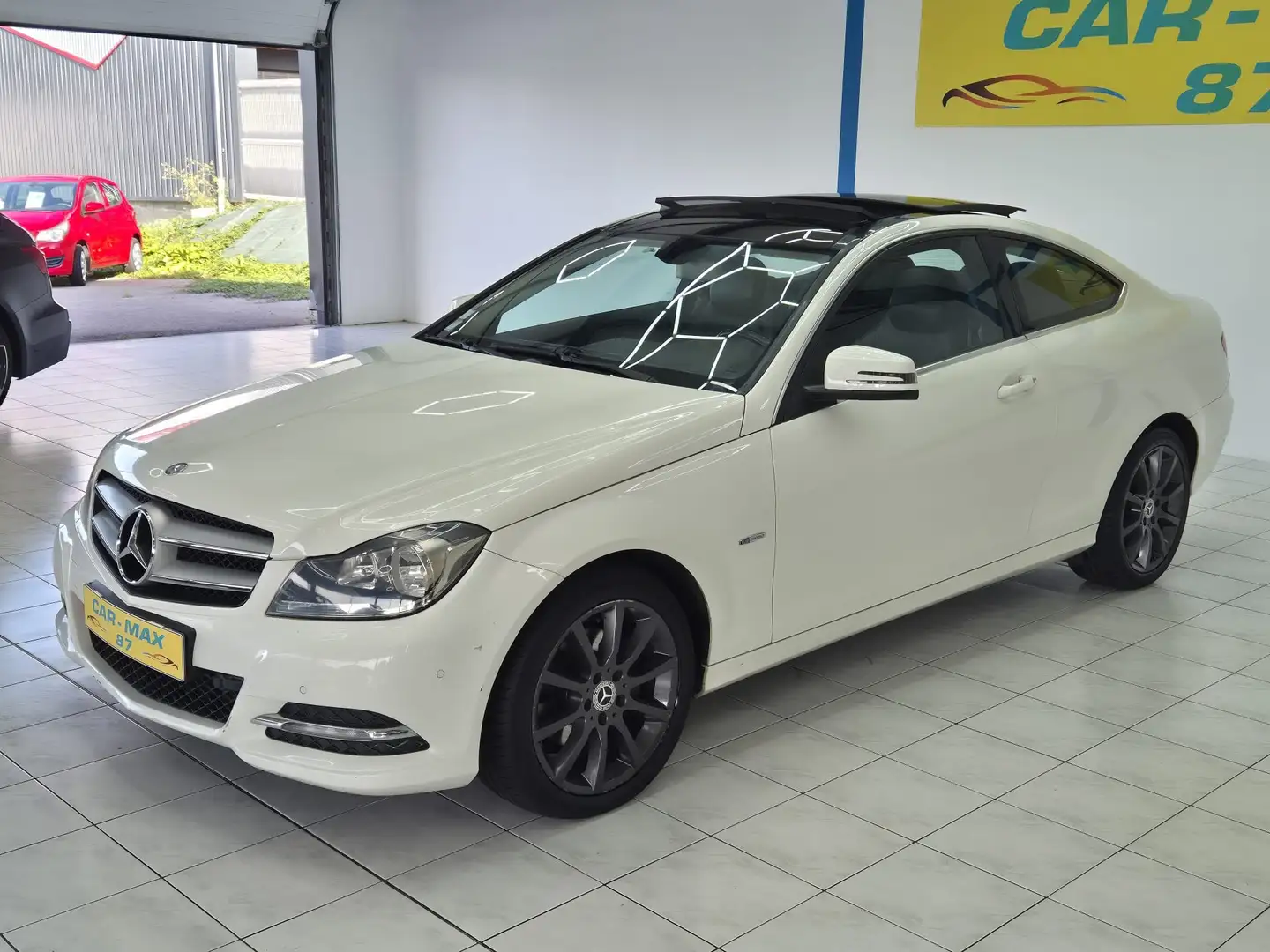 Mercedes-Benz C 220 Classe C Coupé 220 CDI BlueEfficiency A Blanc - 2