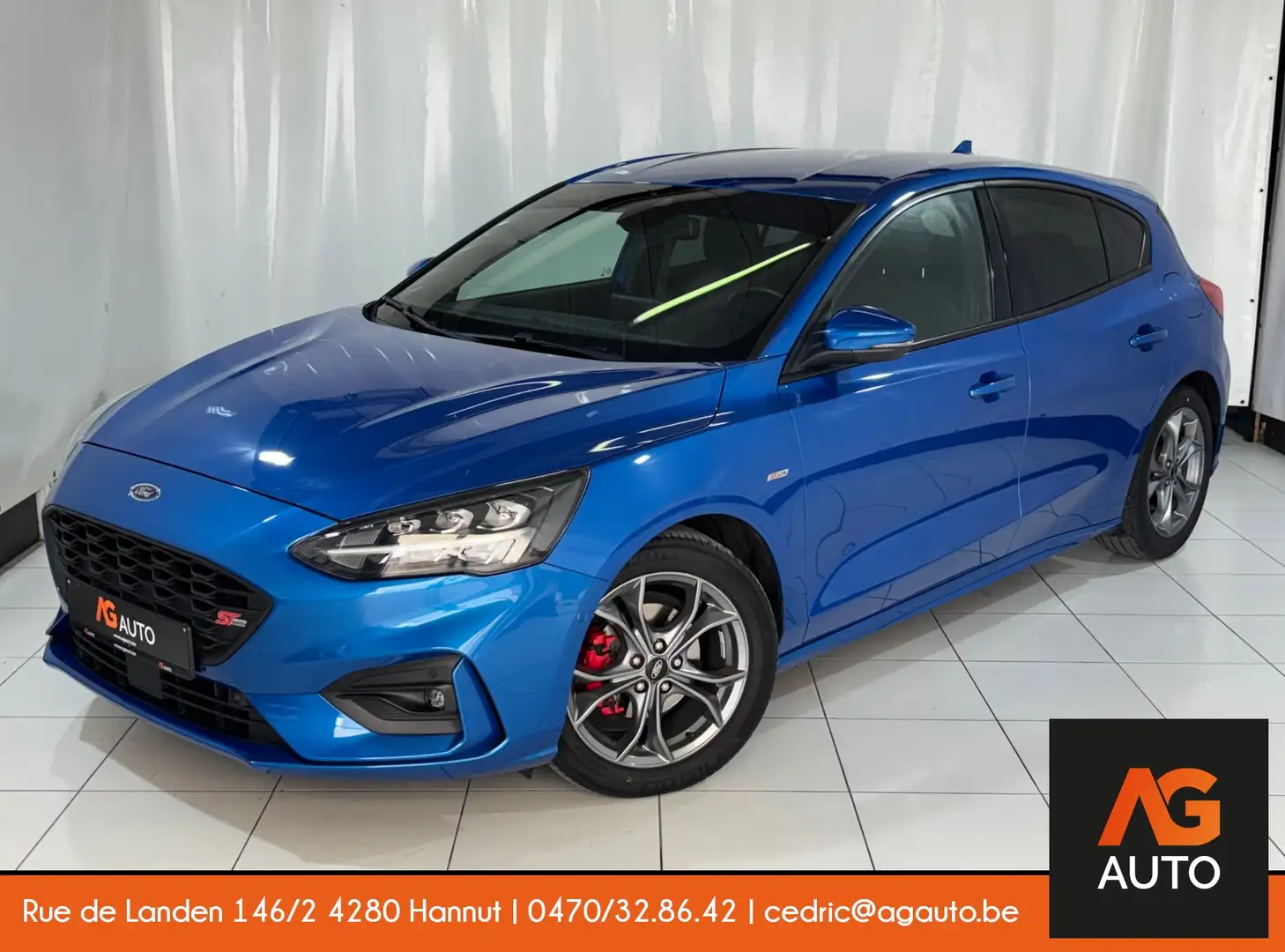 Ford Focus *VENDU/SOLD* 1.5 ST-Line * LED * Keyless * Carplay Blu/Azzurro - 1