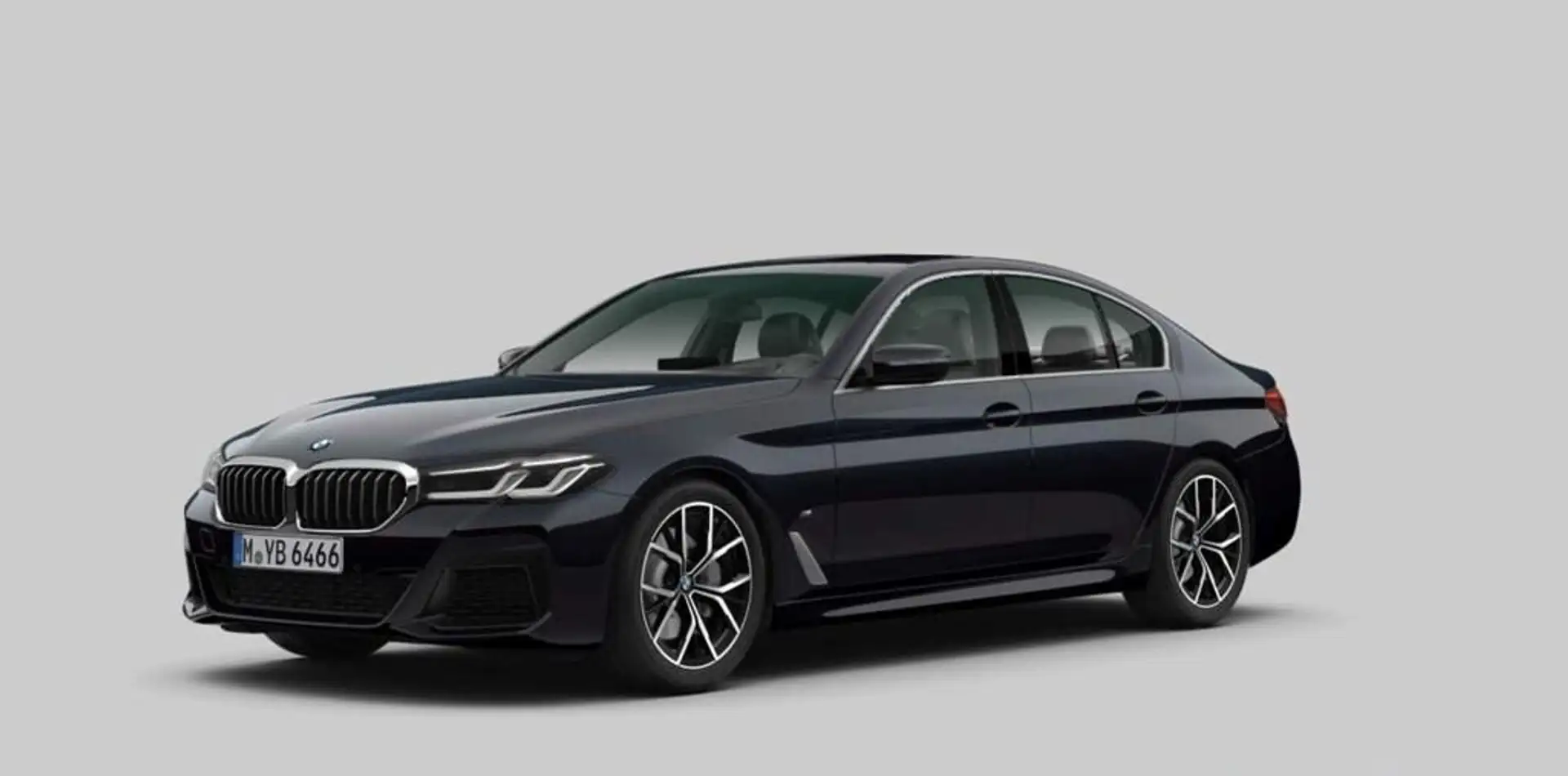 BMW 520 d mhev 48V Msport auto Fekete - 1