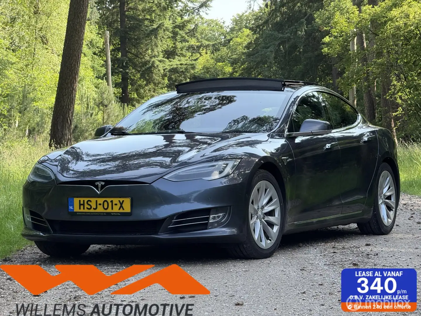 Tesla Model S 75D Autopilot / Full Self Drive / Panoramadak Grey - 1
