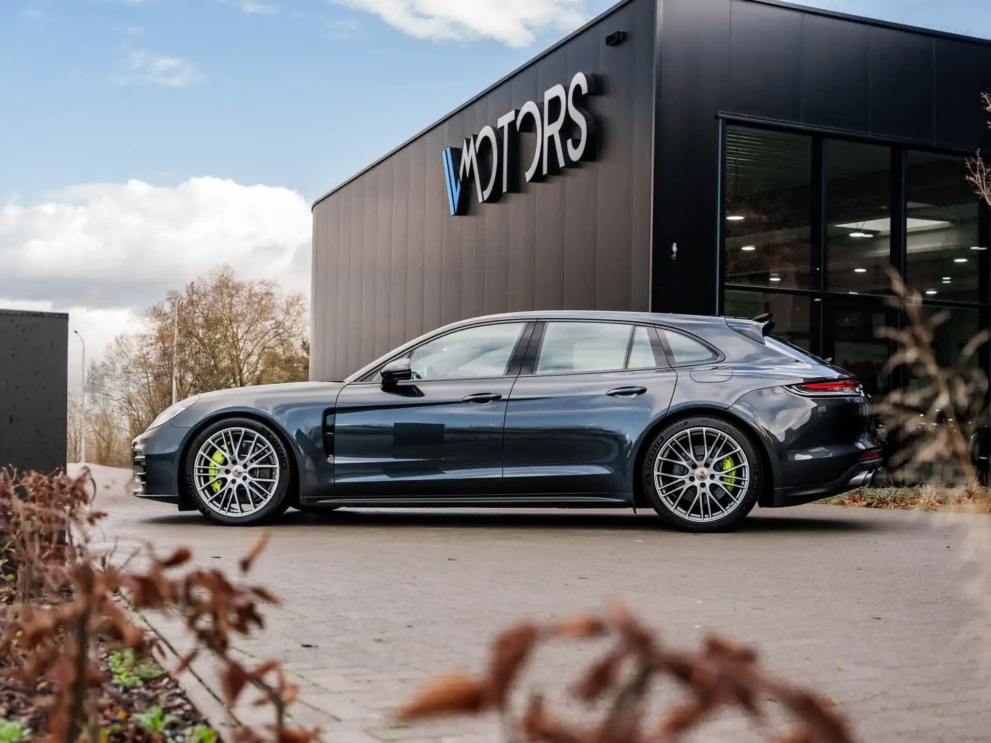 Porsche Panamera Panamera 4 E-Hybrid Sport Turismo - Pano - VAT Gris - 2