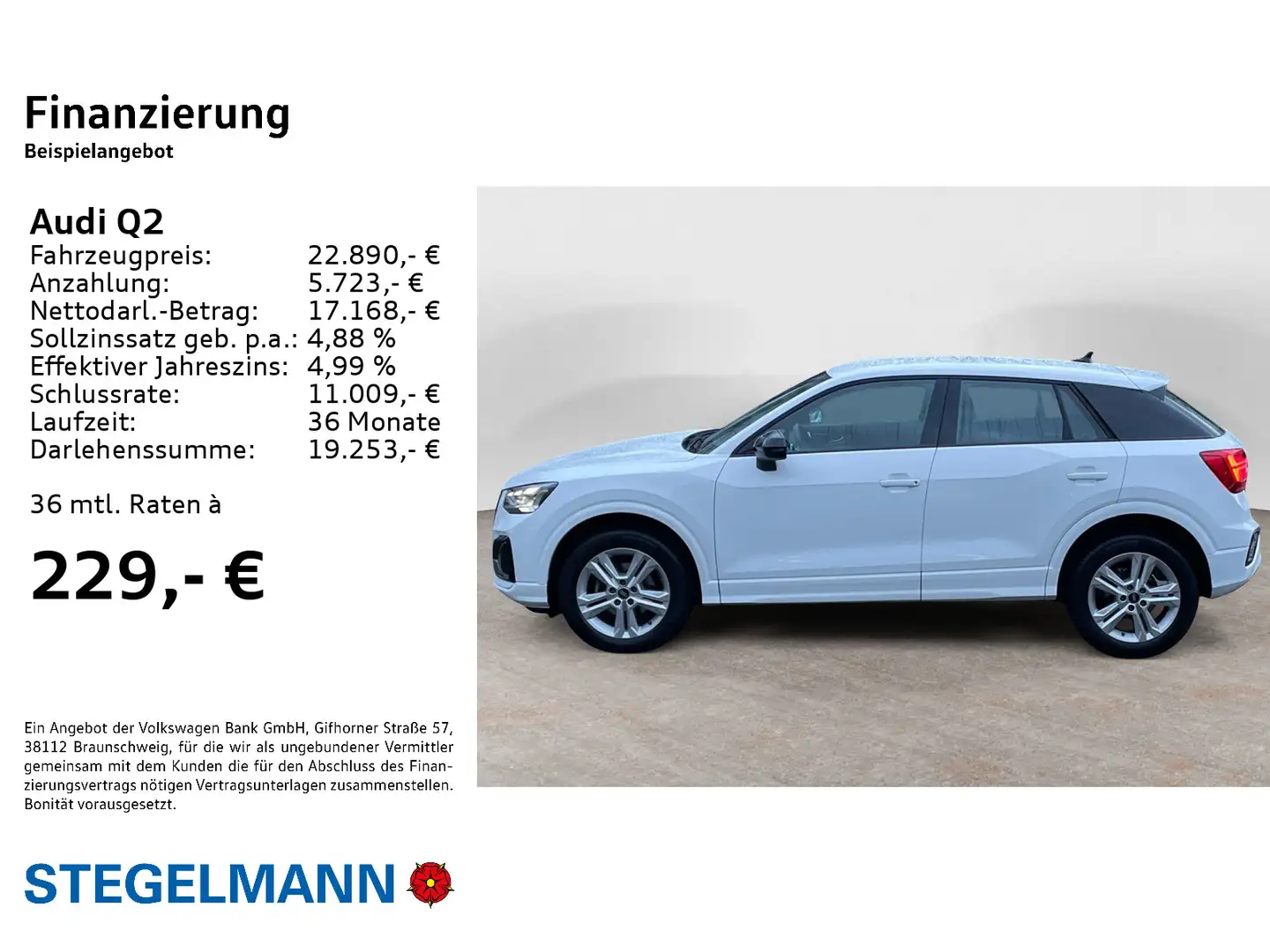 Audi Q2 30 TDI advanced schwarzpaket+*AHK*Matrix Blanc - 2