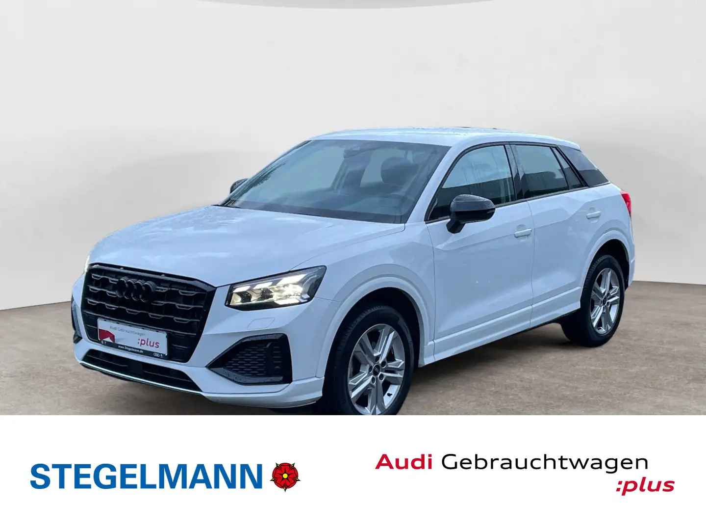 Audi Q2 30 TDI advanced schwarzpaket+*AHK*Matrix Blanc - 1